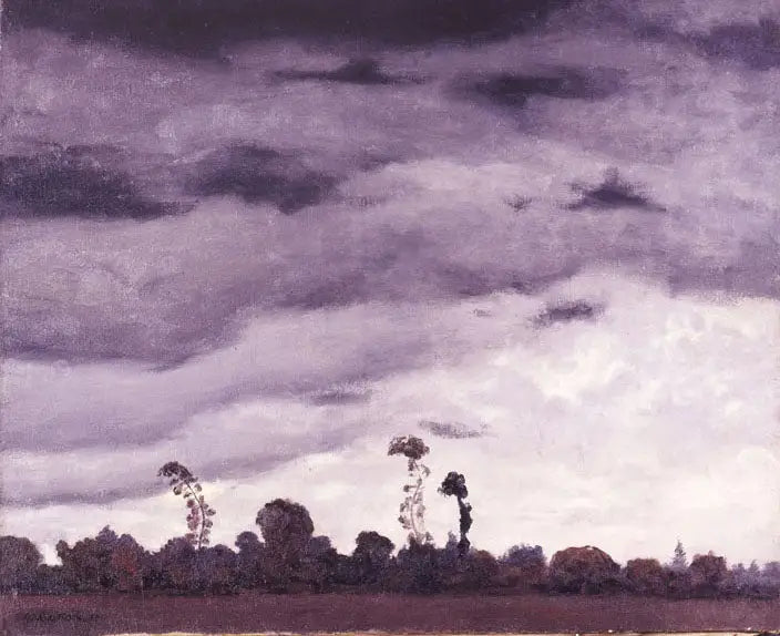 Ciel gris, ciel noir - Félix Vallotton