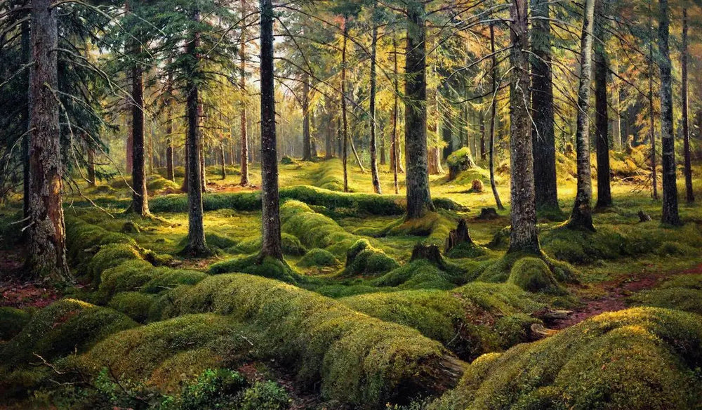 Cimetière Woodland - Ivan Chichkine - Alpha Reproduction
