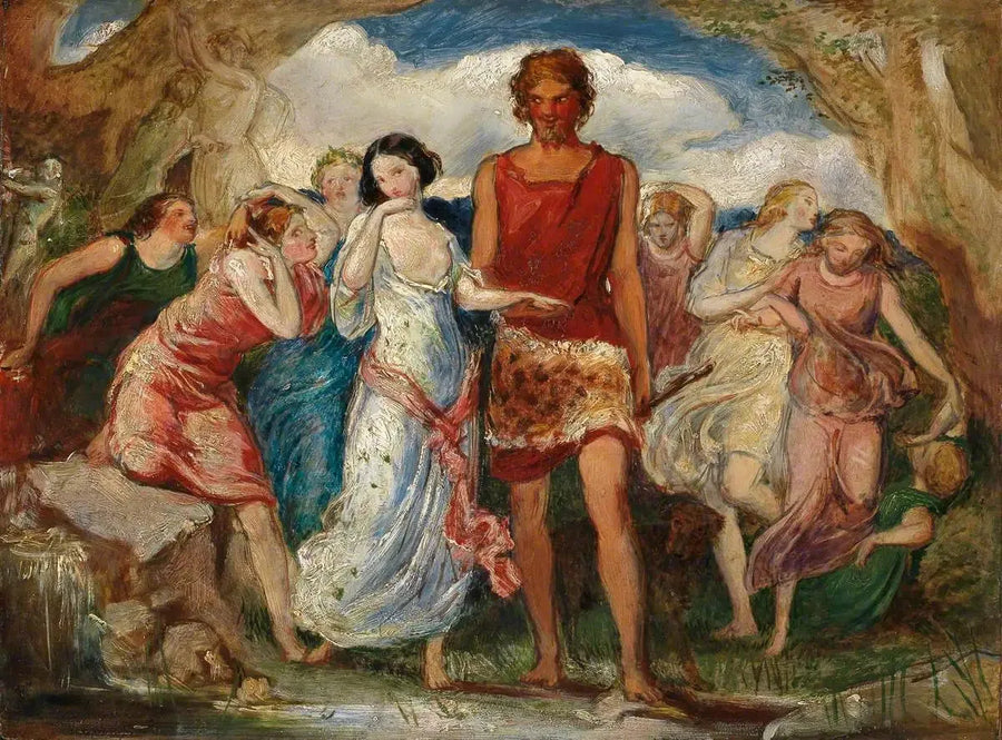 Cimon et Iphigénie - John Everett Millais