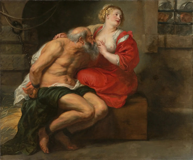 Cimon et Pero (La Charité romaine) - Peter Paul Rubens