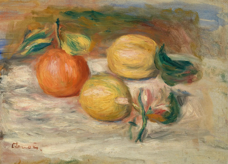 Citrons et Orange (Citrons et orange) - Pierre-Auguste Renoir