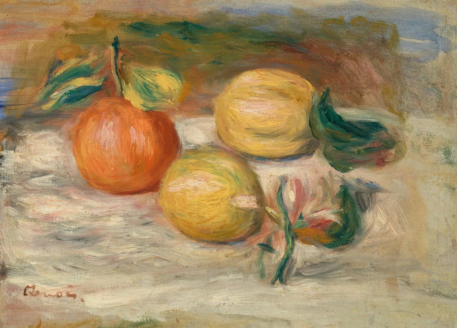 Citrons et orange, vers 1913 – Renoir