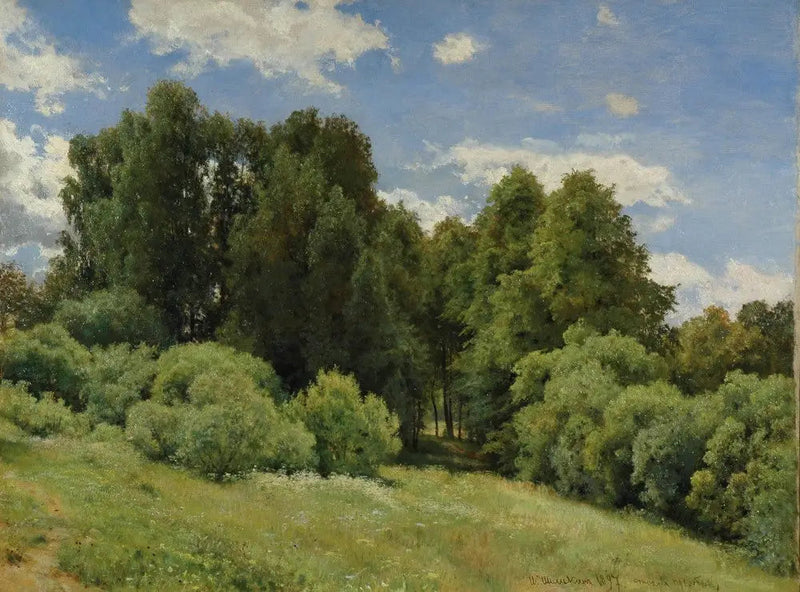 Clairière (Clairière de la forêt) - Ivan Chichkine