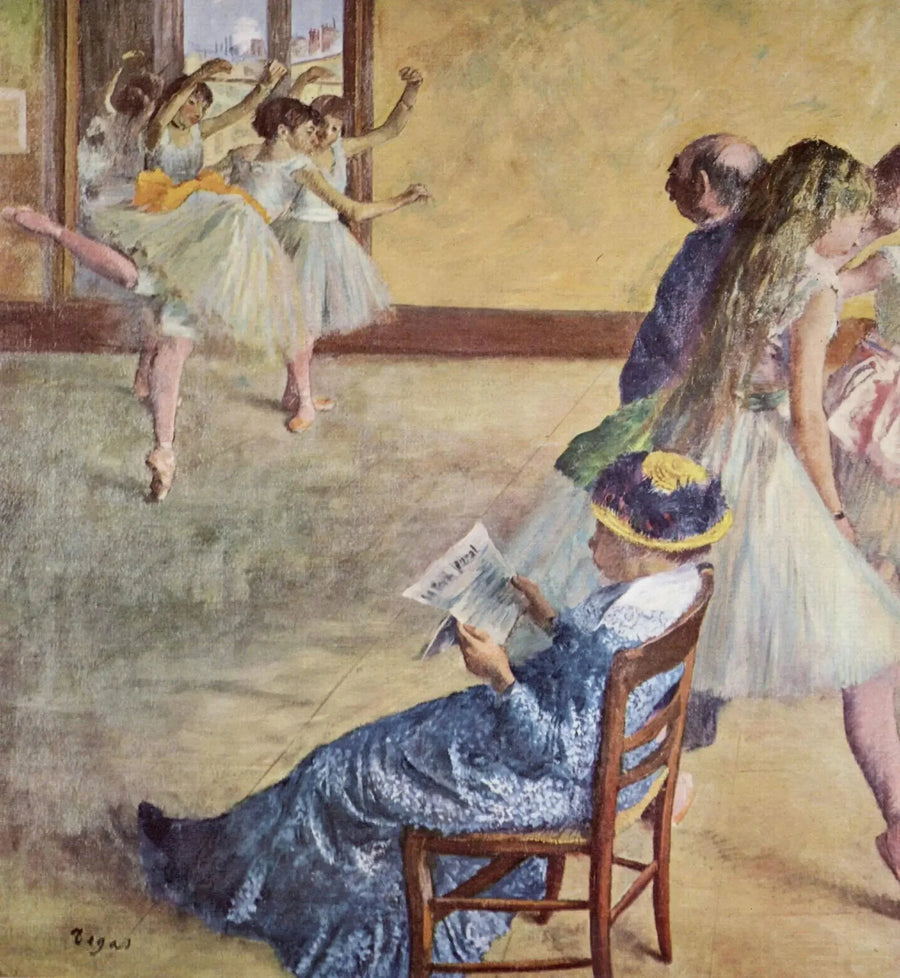 La Classe de ballet, 1880–1881 – Edgar Degas