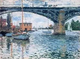 Le Pont routier d’Argenteuil W315 – Claude Monet