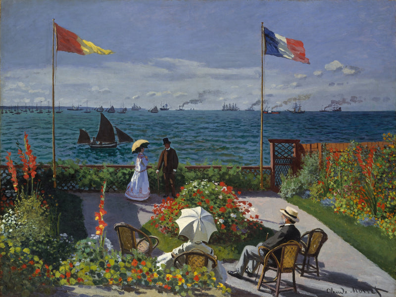Terrasse à Sainte-Adresse W95 – Claude Monet