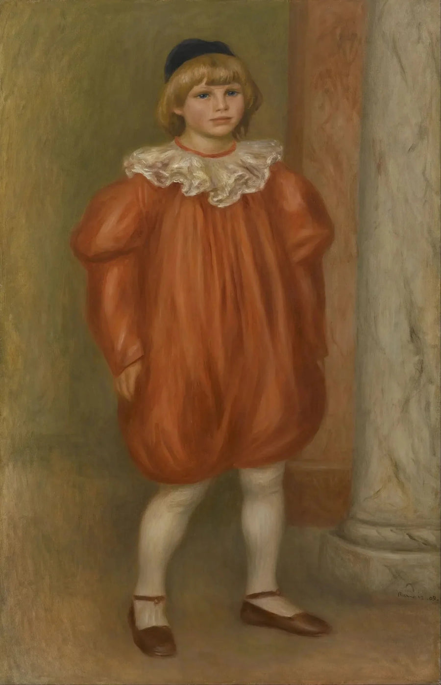 Claude Renoir en clown, 1909 – Pierre-Auguste Renoir