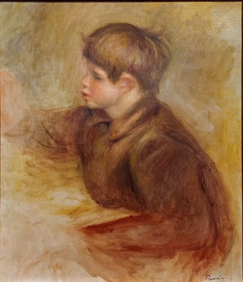 Claude Renoir peintre - Pierre-Auguste Renoir