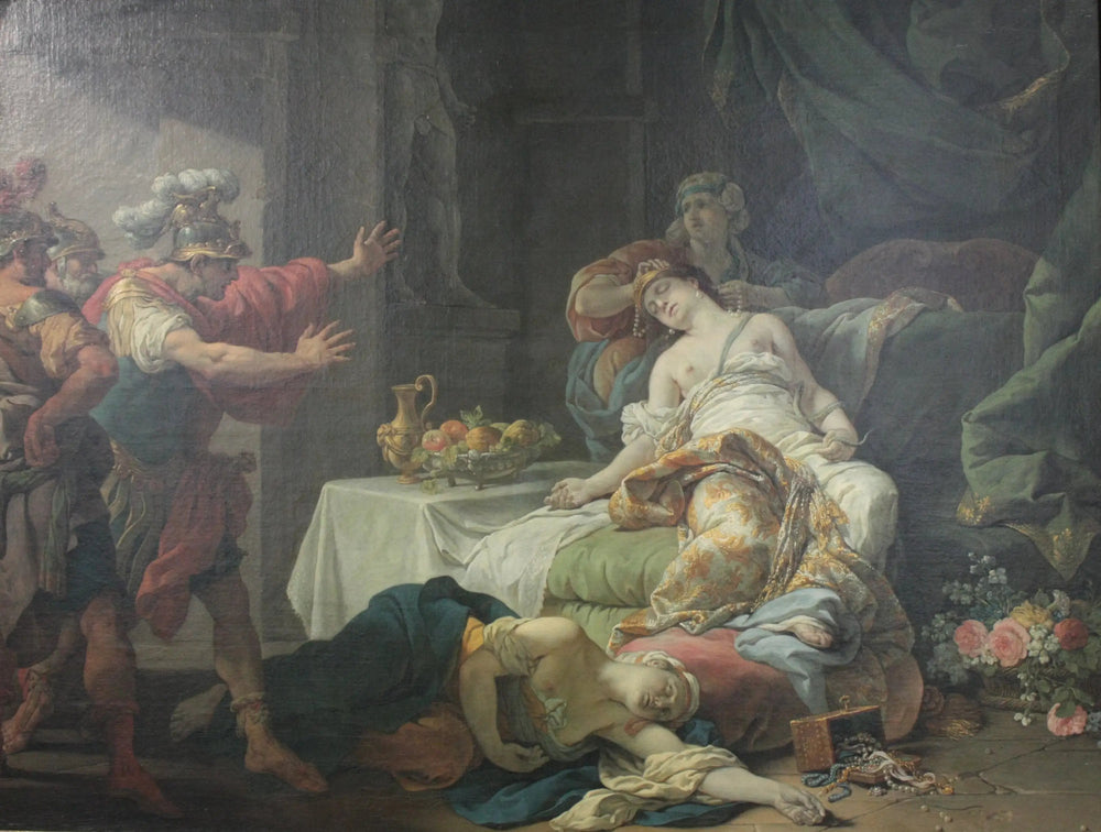 Cléopâtre expirante - Louis Jean François Lagrenée - Alpha Reproduction