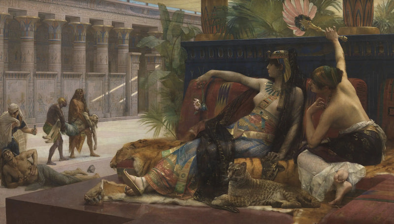 Cléopâtre impose des poisons sur des condamnés à mort - Alexandre Cabanel