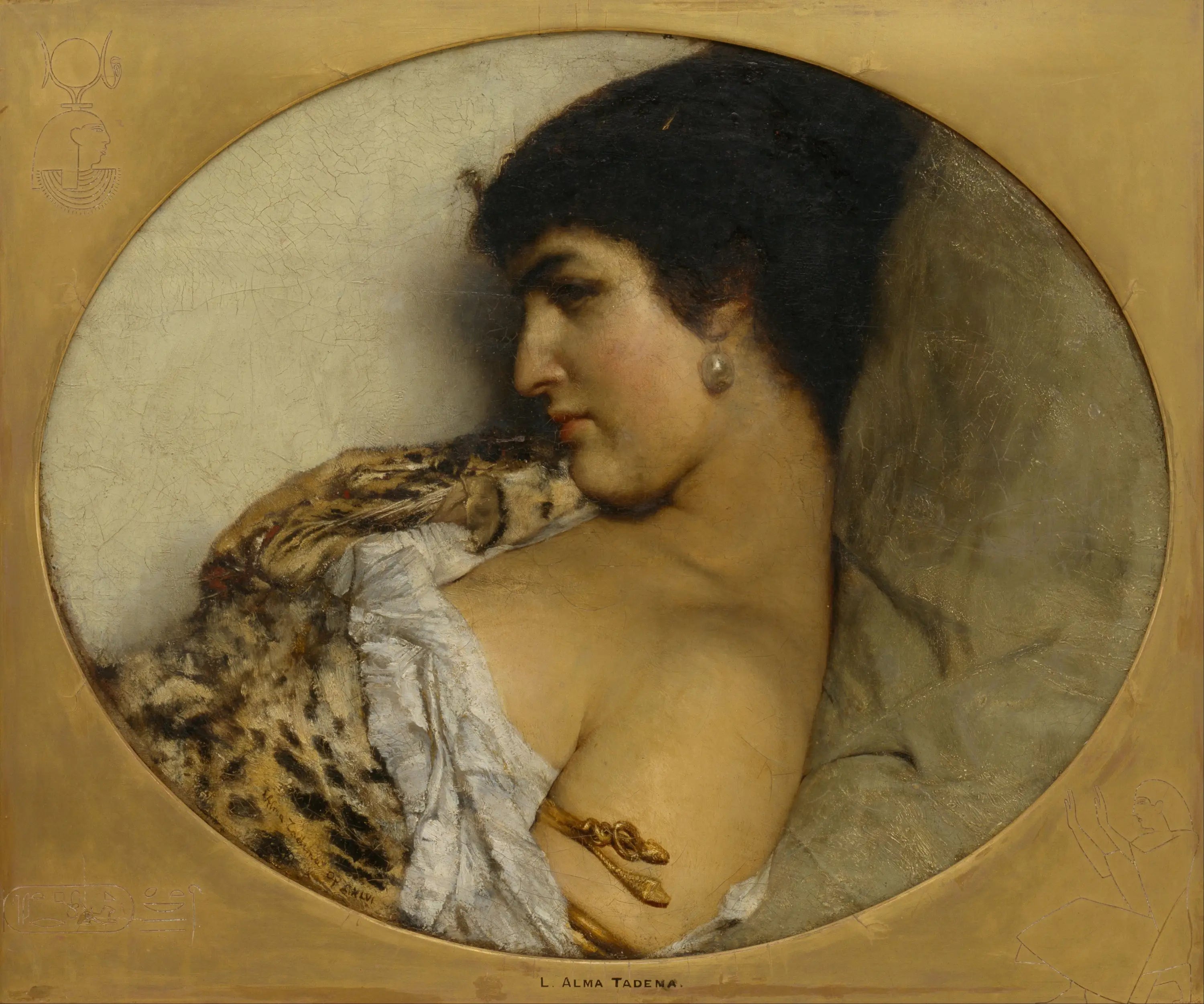 Cléopâtre - Lawrence Alma-Tadema - Alpha Reproduction