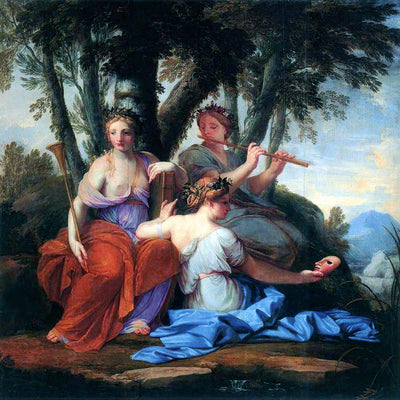 Clio Euterpe et Thalie - Eustache Le Sueur - Alpha Reproduction