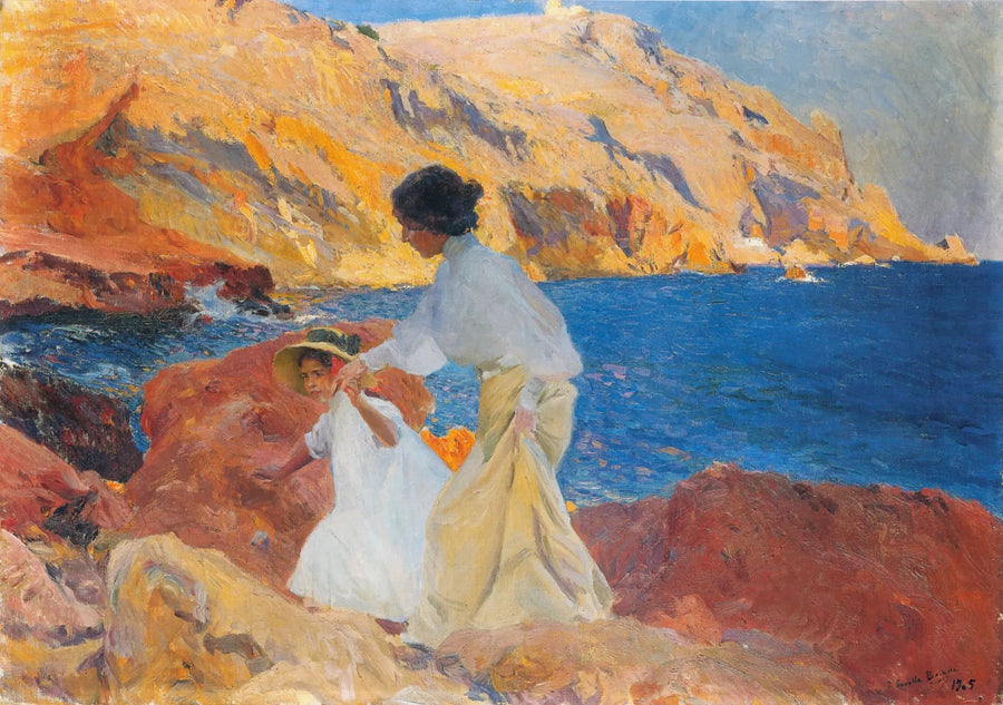 Clotilde et Elena - Joaquín Sorolla