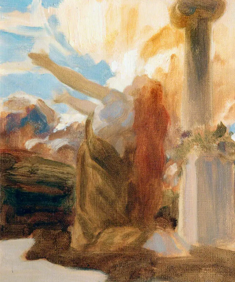 Clytie (croquis) - Frederic Leighton