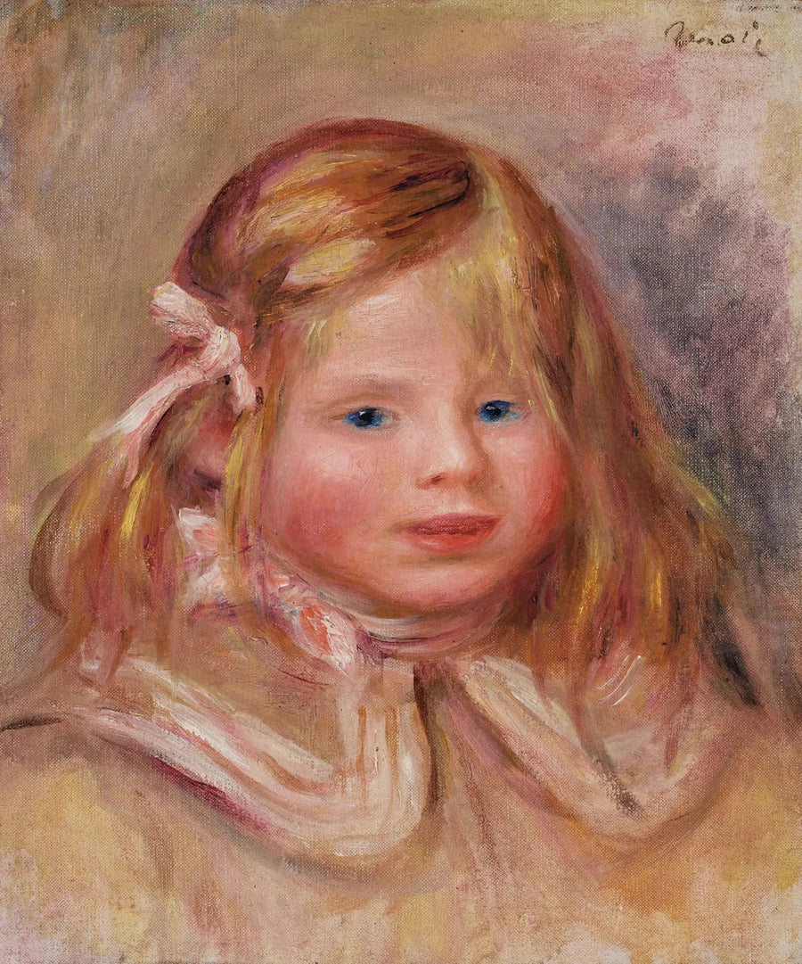 Coco au ruban rose - Pierre-Auguste Renoir