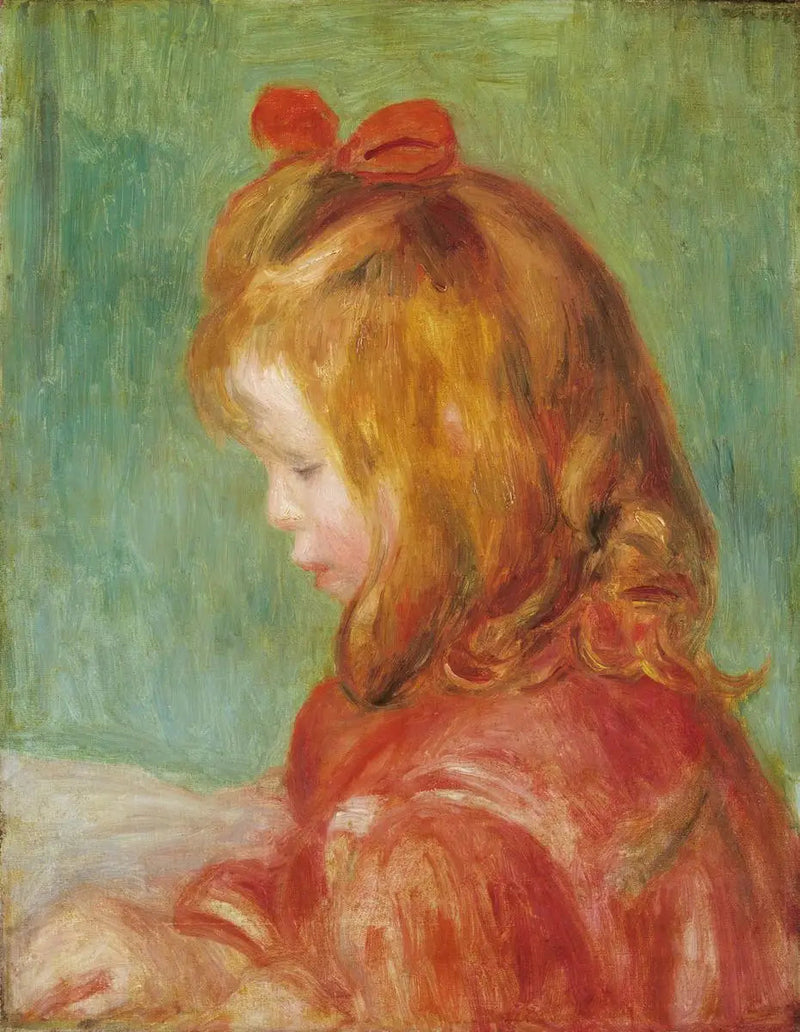 Coco (Le plus jeune fils de l'artiste, Claude) - Pierre-Auguste Renoir
