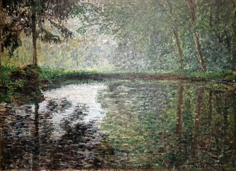 Coin de l'étang à Montgeron - Claude Monet