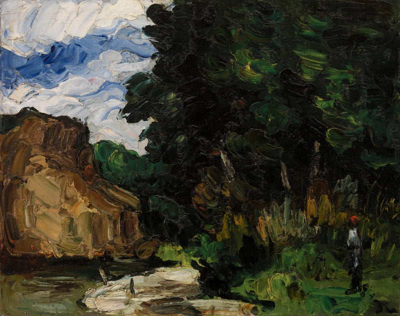 Coin de rivière - Paul Cézanne