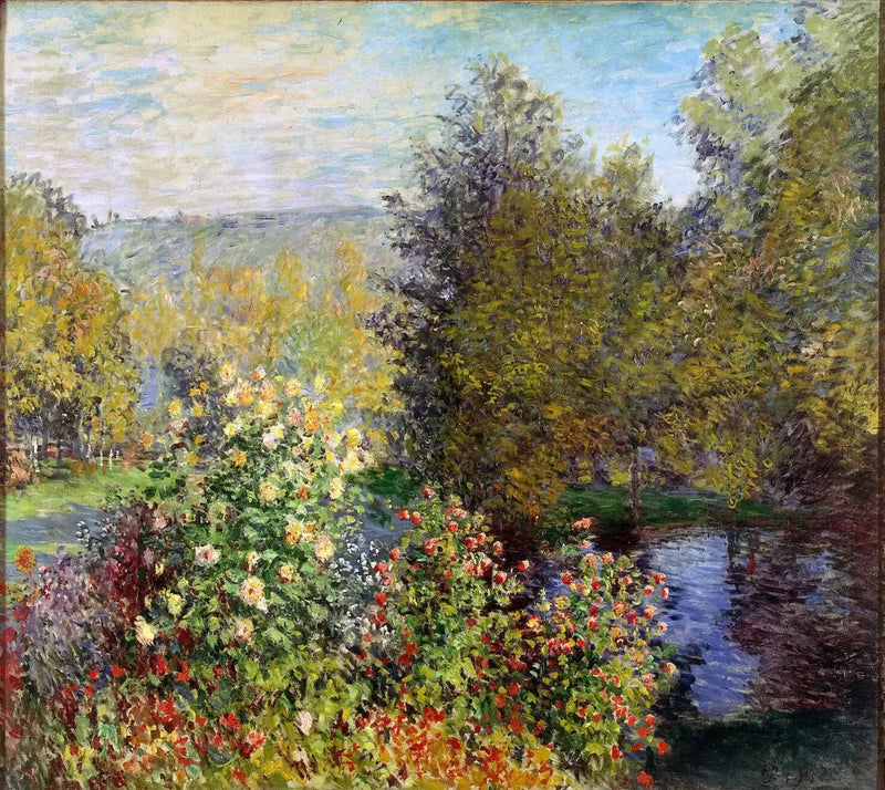 Coin de jardin à Montgeron W418 – Claude Monet