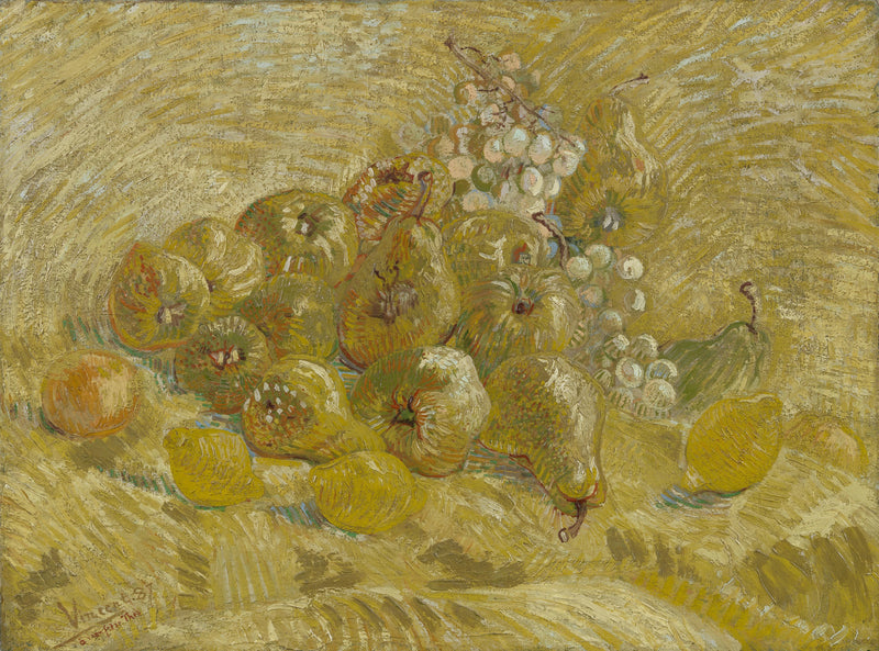 Coings, citrons, poires et raisins, F383 – Van Gogh
