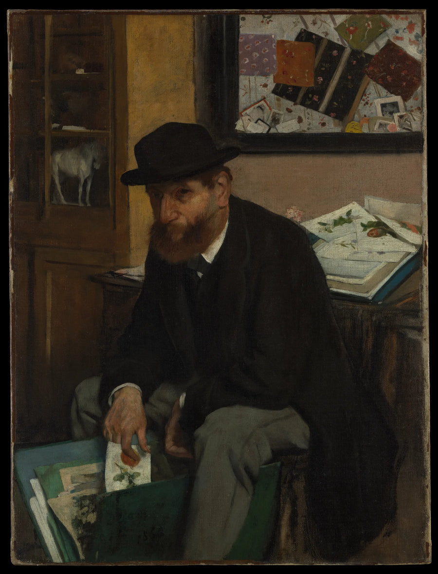 Le Collectionneur d’estampes, 1866 – Edgar Degas