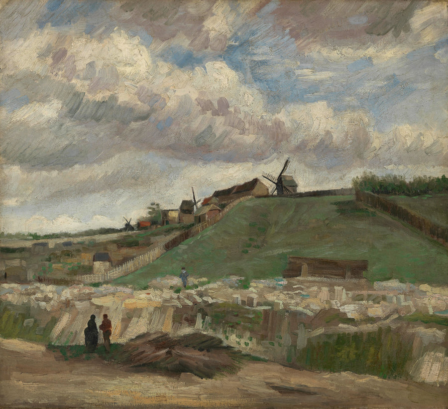 La colline de Montmartre avec la carrière de pierre, F230 – Van Gogh