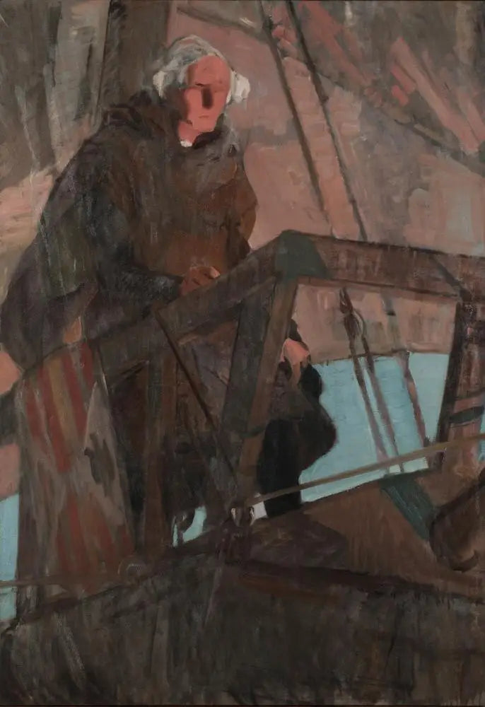 Colomb quittant Palos (sur le pont arrière) - Joaquín Sorolla