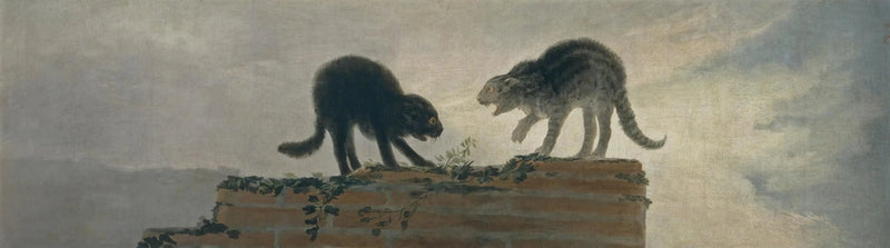 Combat de chats - Francisco de Goya