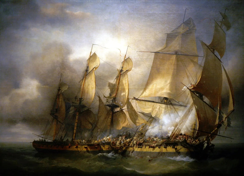 Combat de La Bayonnaise contre l'Embuscade - Louis-Philippe Crépin