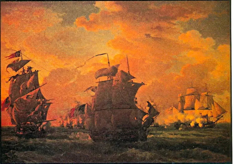 Combat de la Canonnière contre le Tremendous - Louis-Philippe Crépin