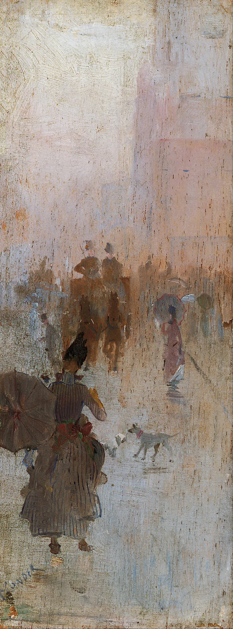 Comment avons-nous perdu la pauvre Flossie ? - Charles Conder
