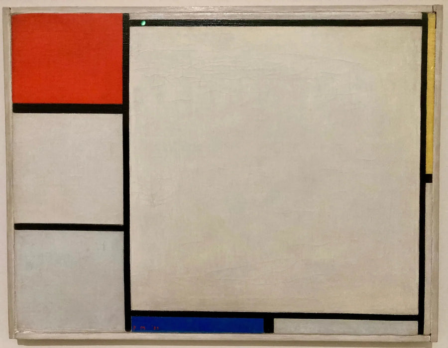 Composition avec du rouge, du jaune et du bleu - Piet Mondrian