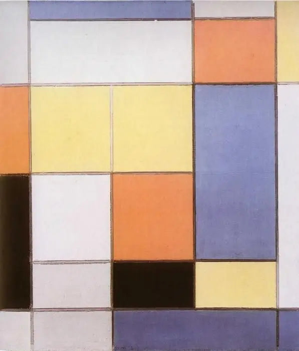 Composition B - Piet Mondrian
