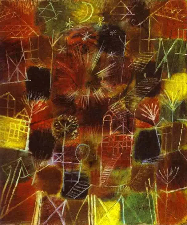 Composition cosmique - Paul Klee