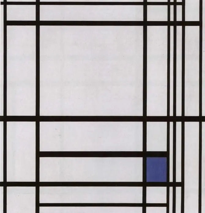 Composition de lignes et couleurs: III - Piet Mondrian