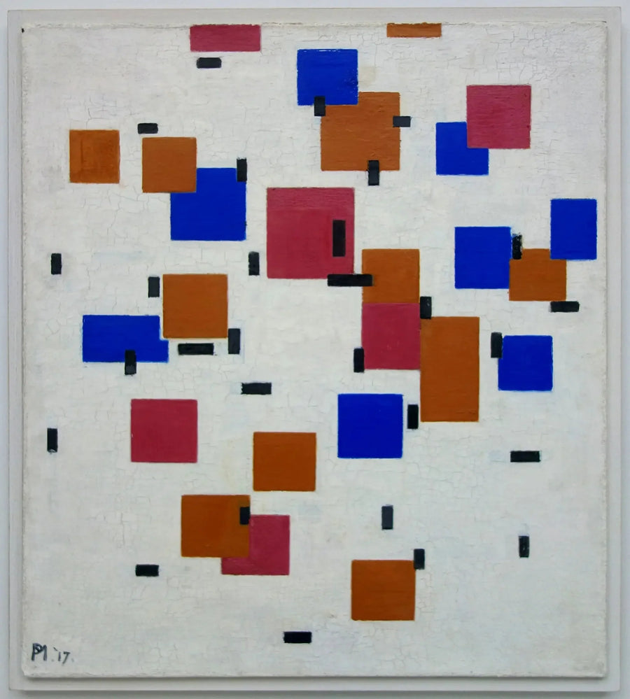 Composition en couleur A - Piet Mondrian