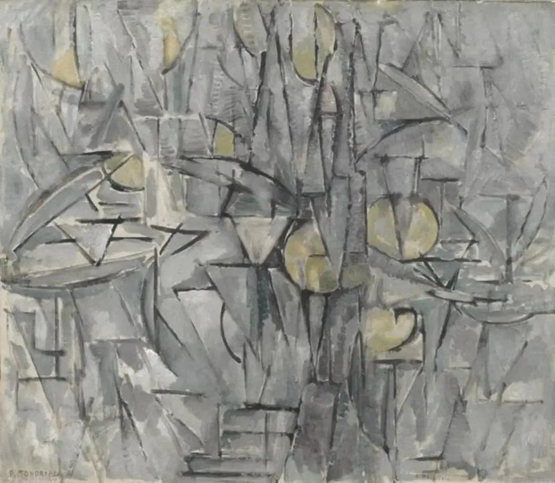 Composition n° X (authentique) - Piet Mondrian