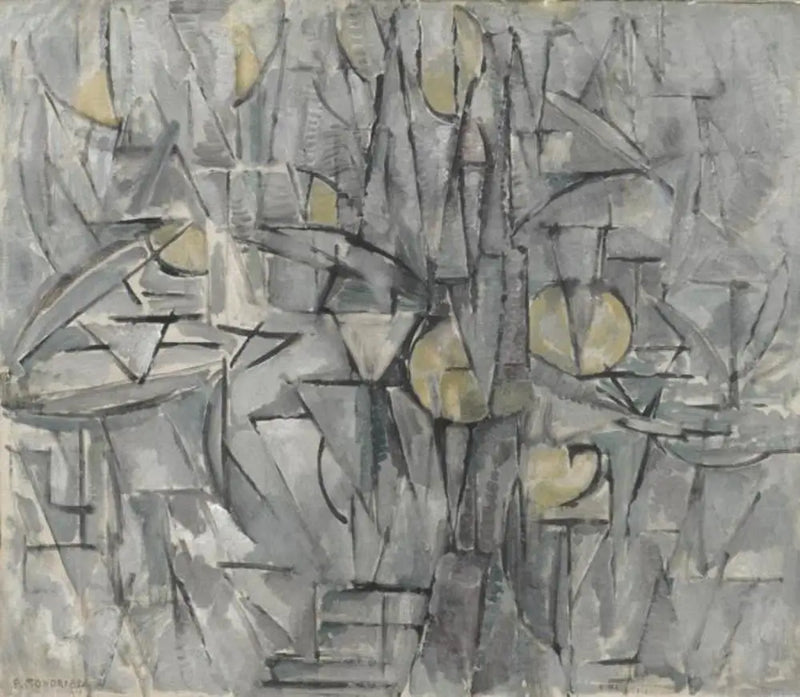 Composition n° X (authentique) - Piet Mondrian