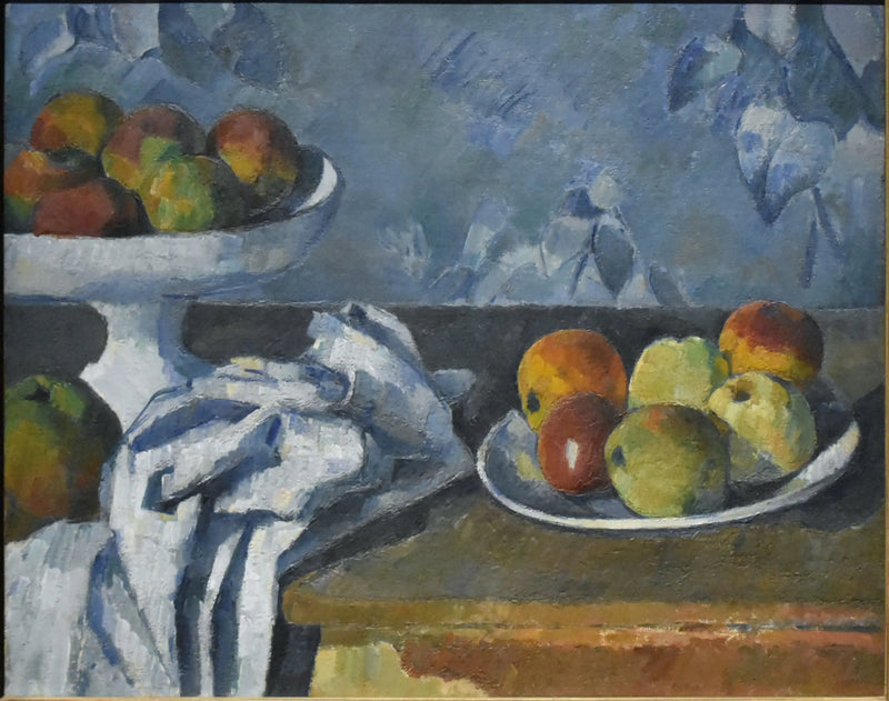 Compotier, assiette et pommes - Paul Cézanne