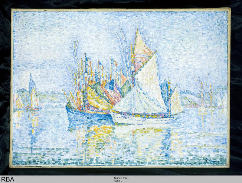 Concarneau, le port - Paul Signac