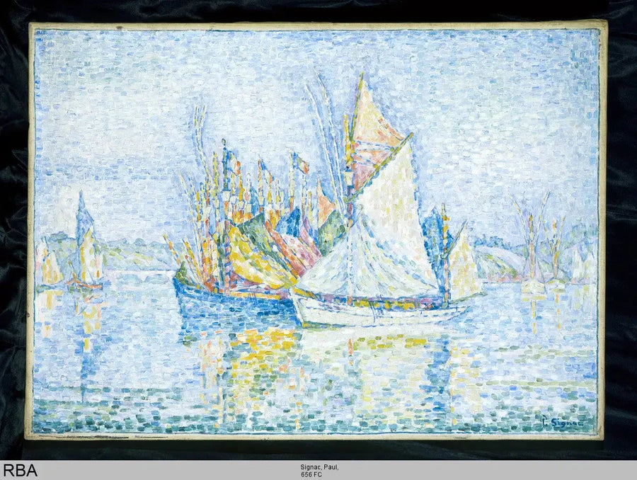 Concarneau, le port - Paul Signac