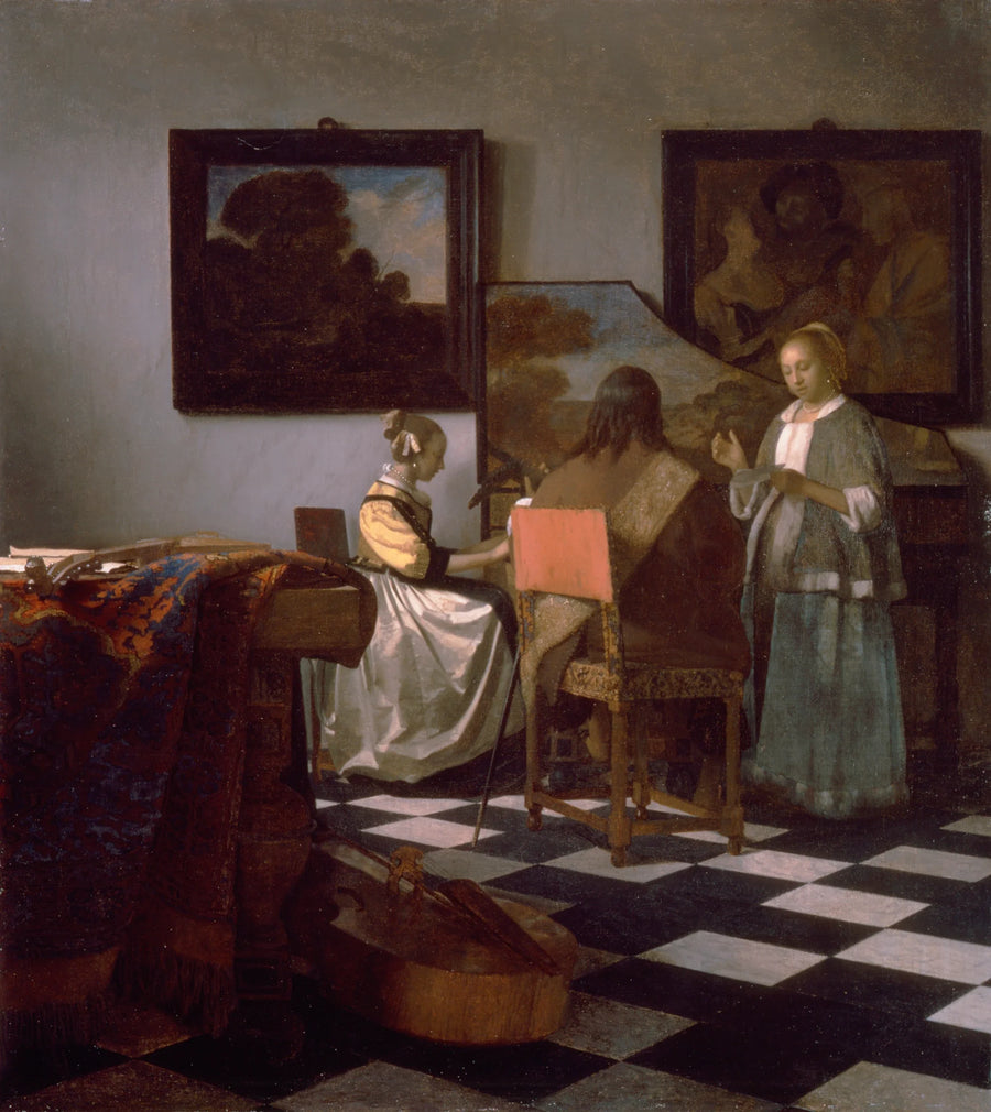 Le Concert, vers 1663-1666 – Johannes Vermeer, œuvre volée