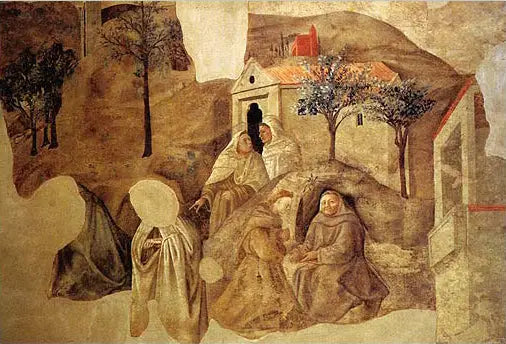 Conferimento della regola del Carmelo - Fra Filippo Lippi