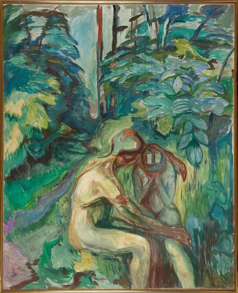 Consolation dans la forêt - Edvard Munch