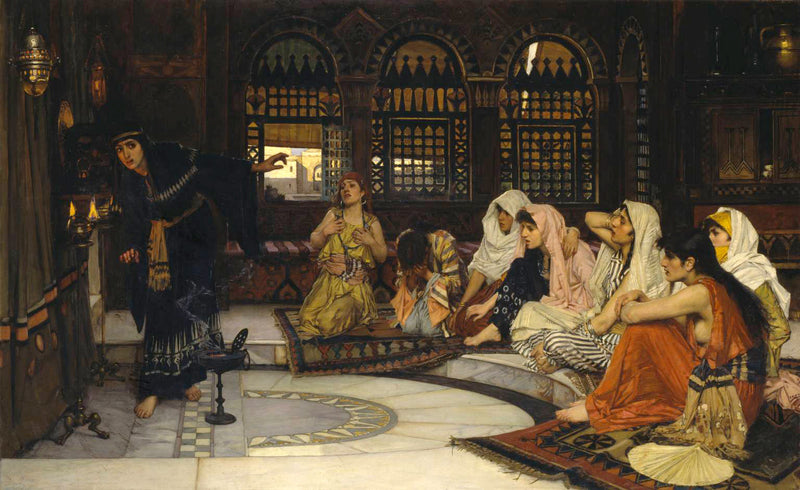 Consulter l'Oracle - John William Waterhouse