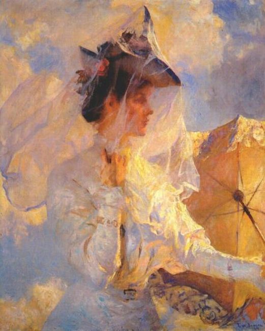 Contre le ciel - Frank Weston Benson