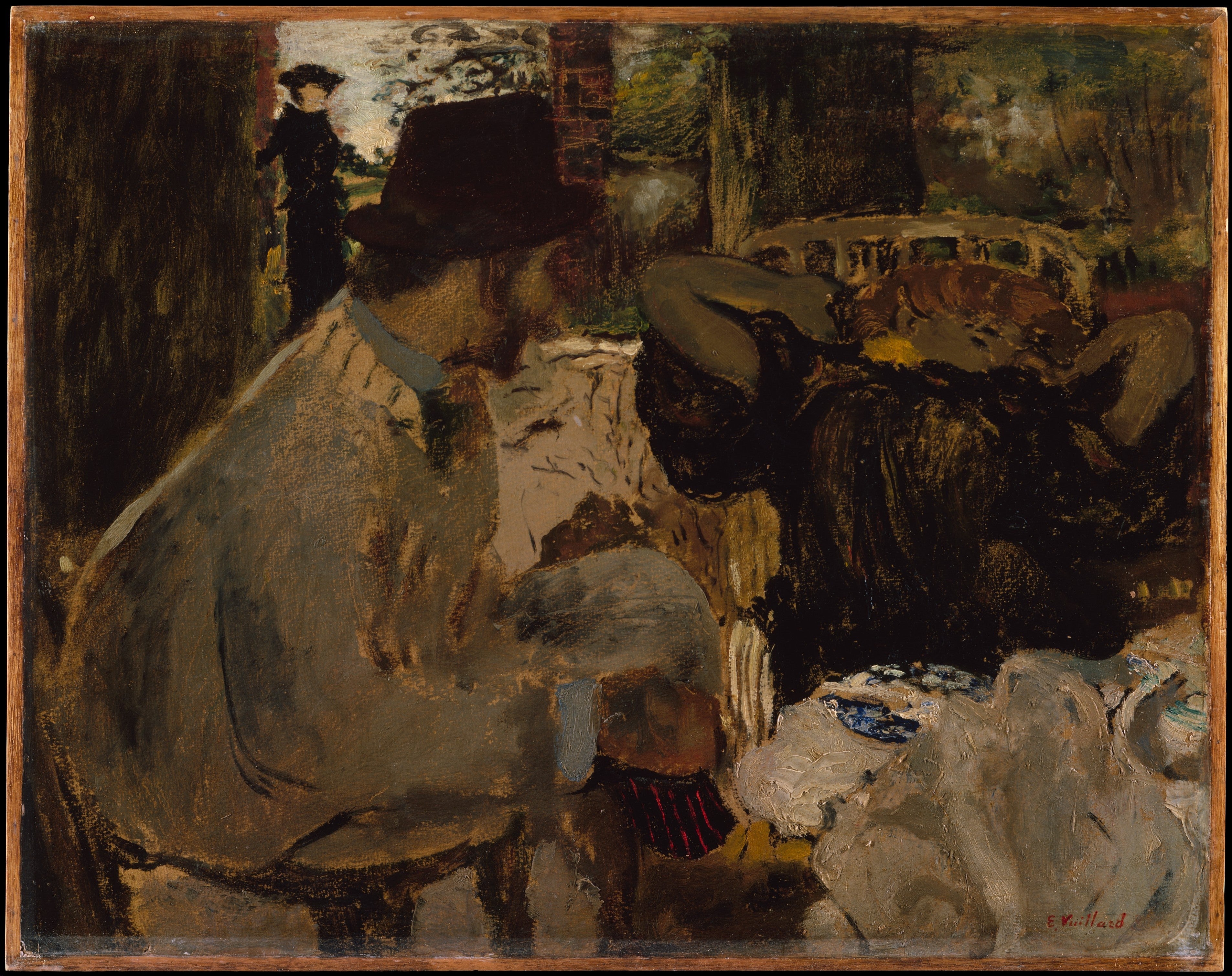Conversation - Édouard Vuillard