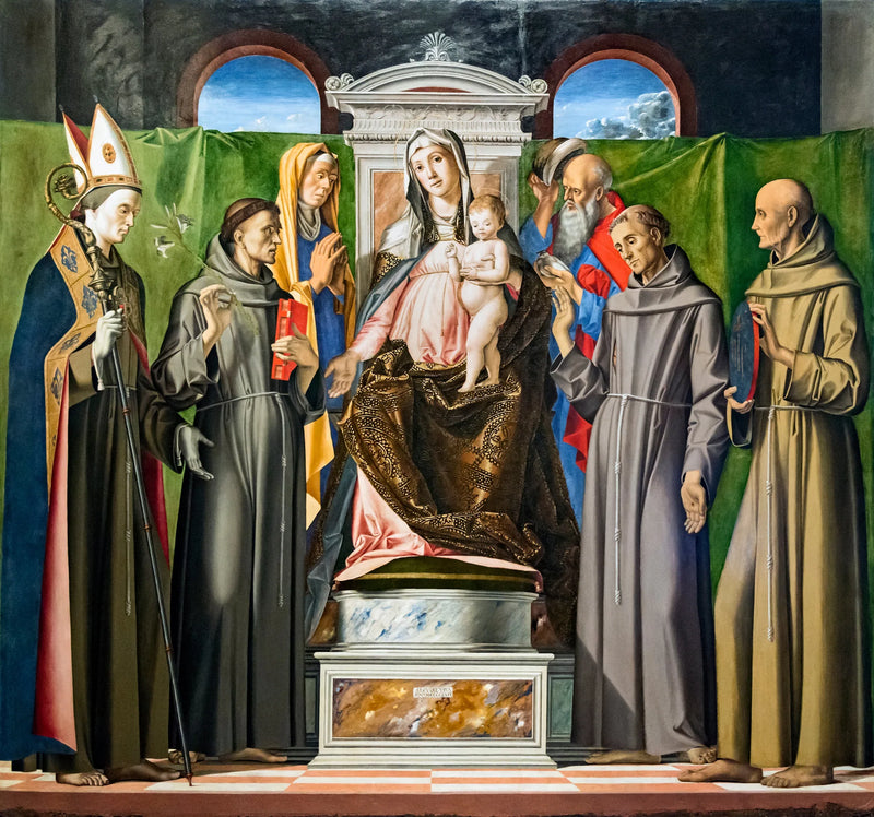 Conversation sacrée - Alvise Vivarini