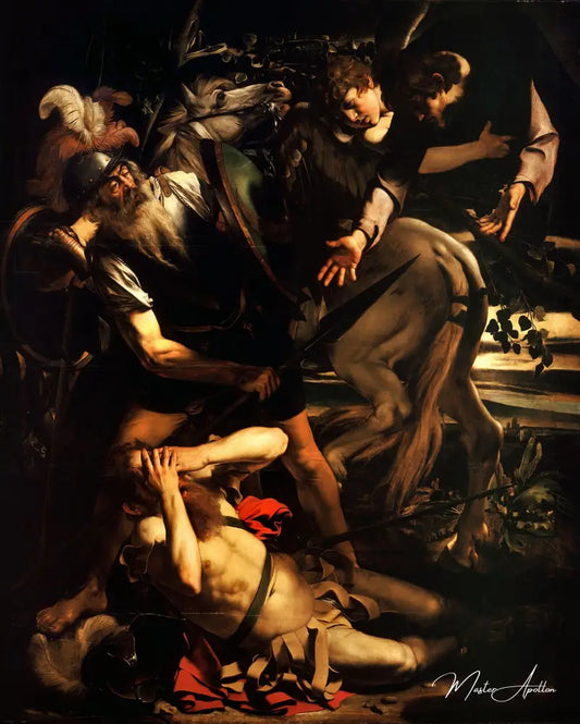 Conversion de saint Paul - Caravaggio Reproductions de tableaux à la peinture à l’huile