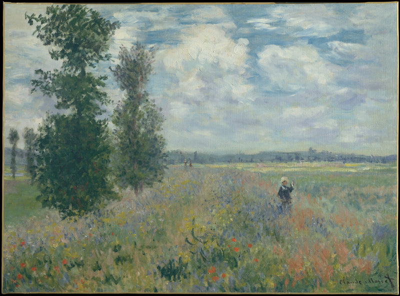 Champs de coquelicots près d’Argenteuil W380 – Claude Monet